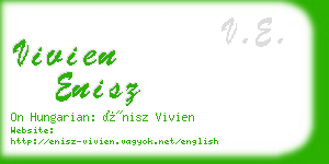 vivien enisz business card